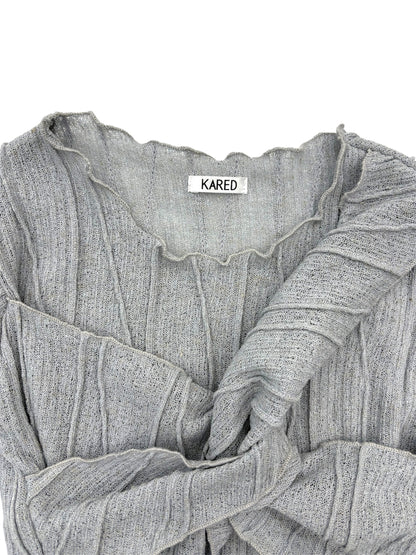 Sheer twist tops