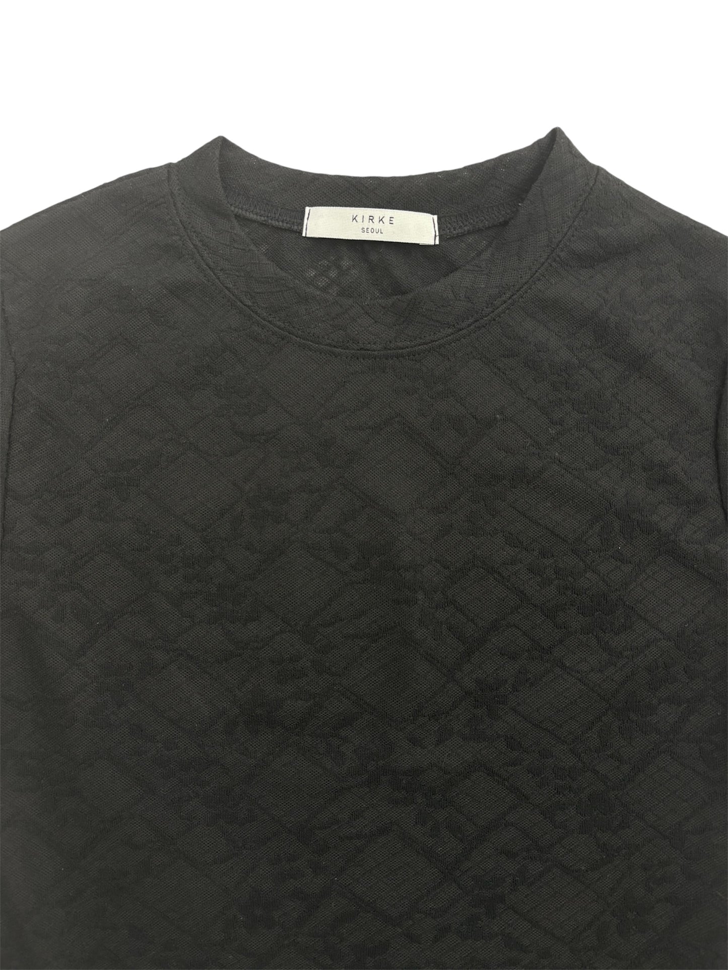 Lace sheer T-shirt
