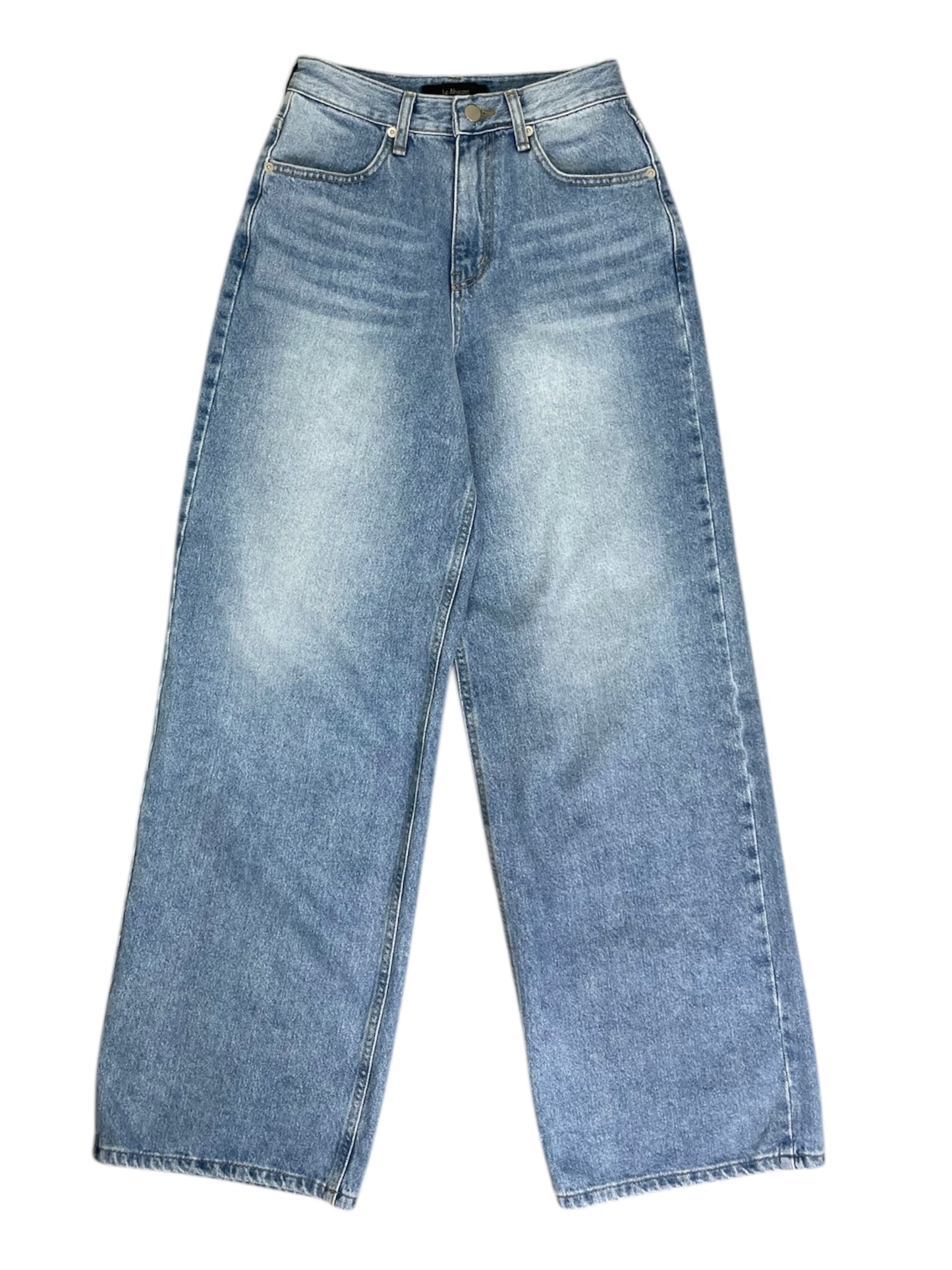 Pocket design wide denim