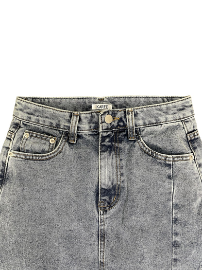 vintage denim long sk