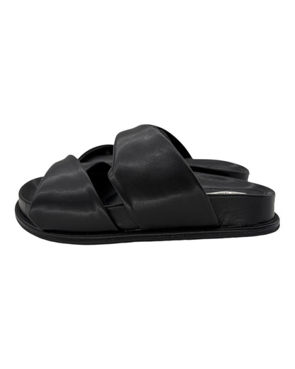 Cross wide sandal