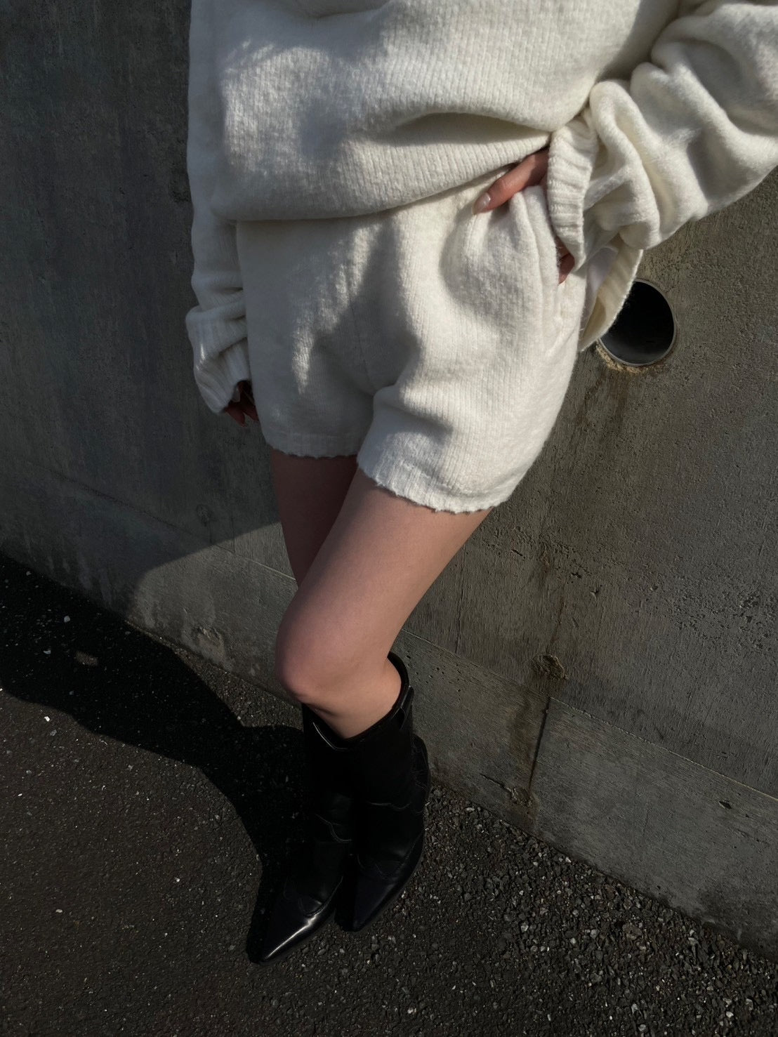 V/N KNIT SET UP