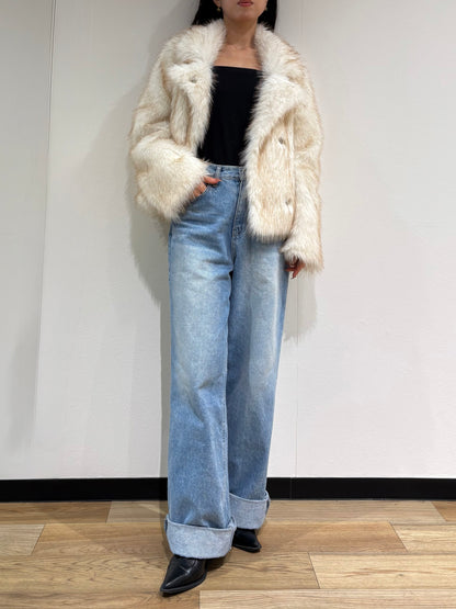 Soft fur jacket