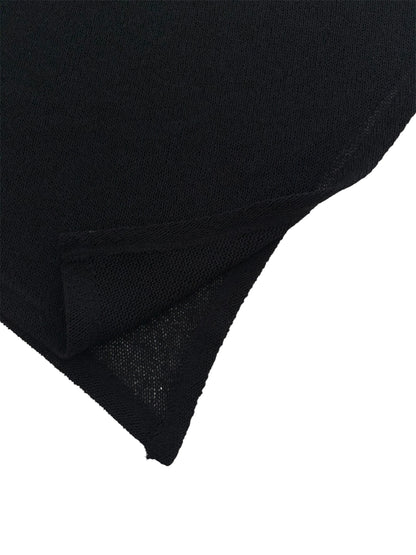 Summer knit poncho