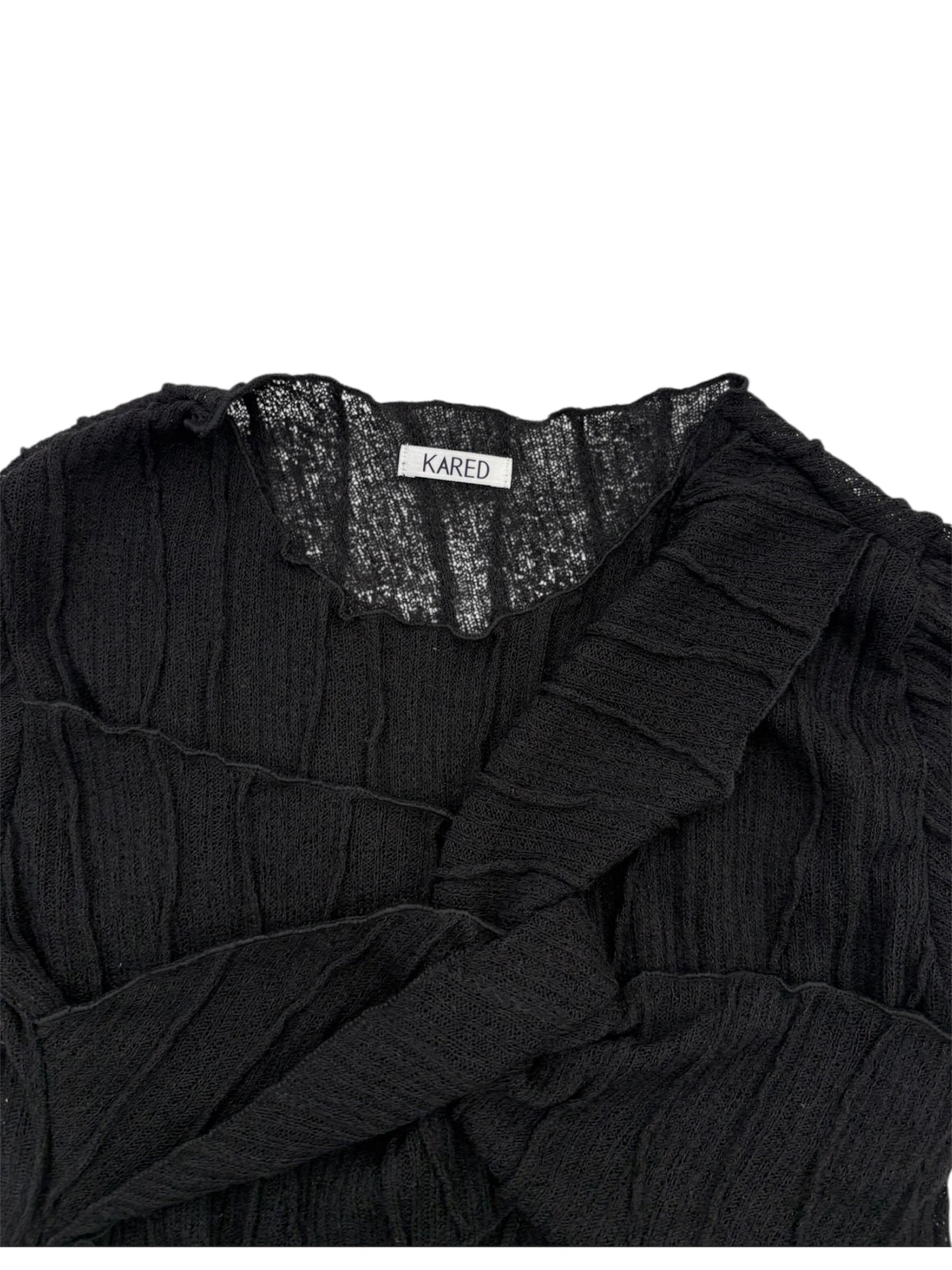 Sheer twist tops