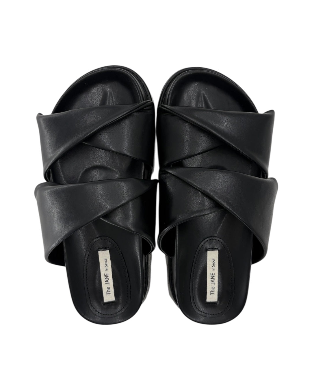 Cross wide sandal