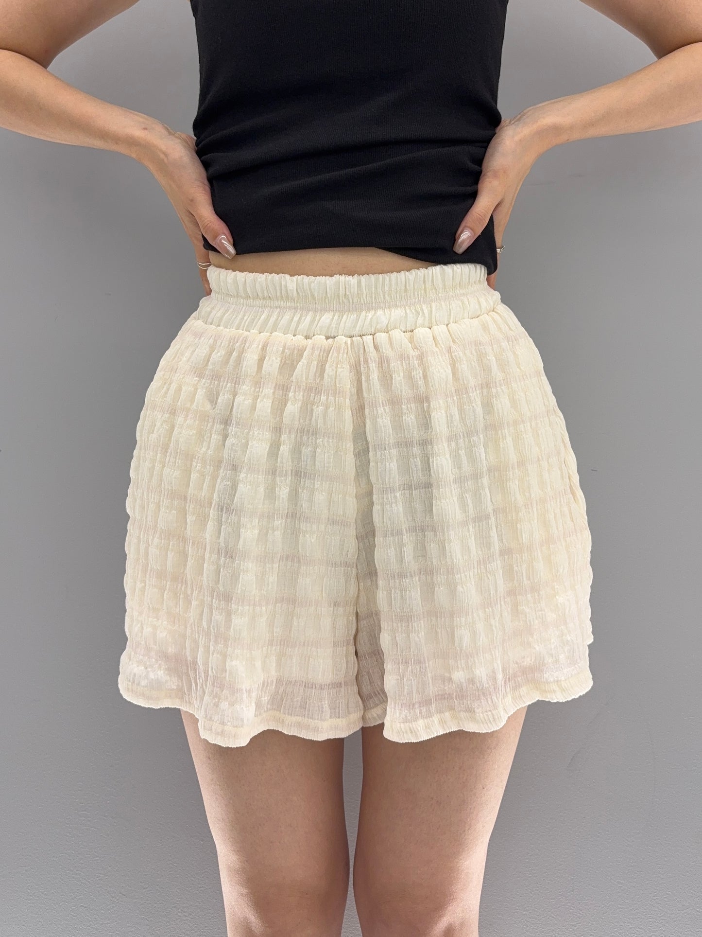 Sheer relax pants