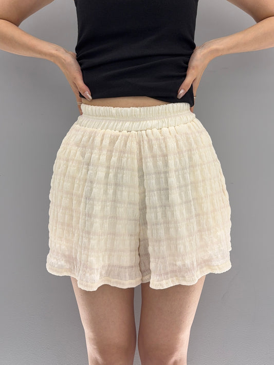 Sheer relax pants