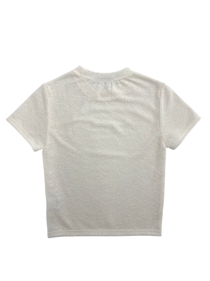 Lace sheer T-shirt