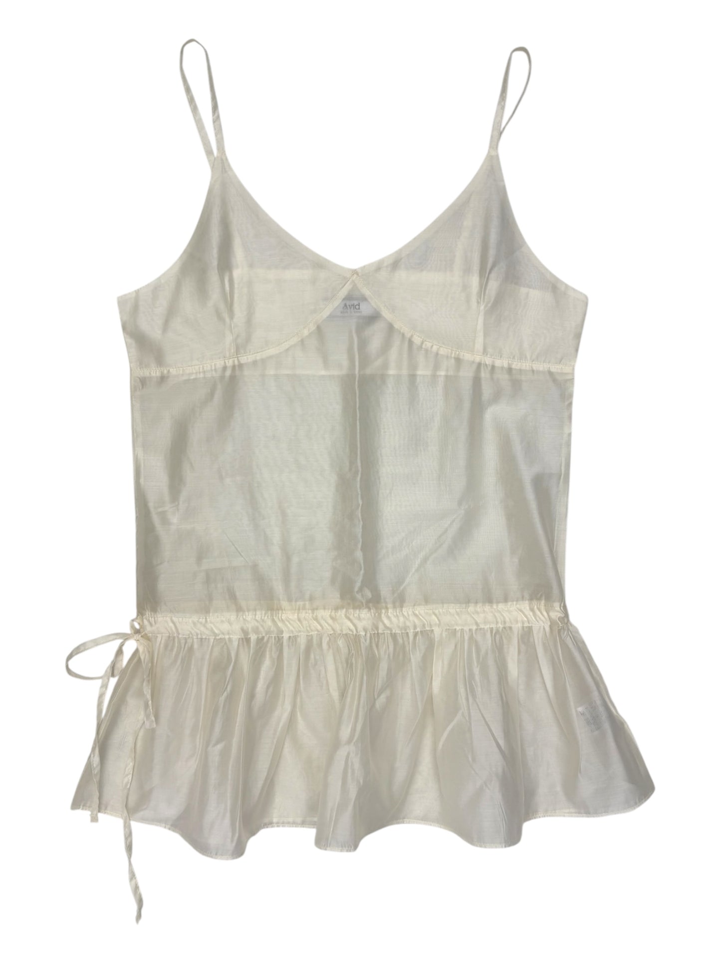 Seethrough layerd cami