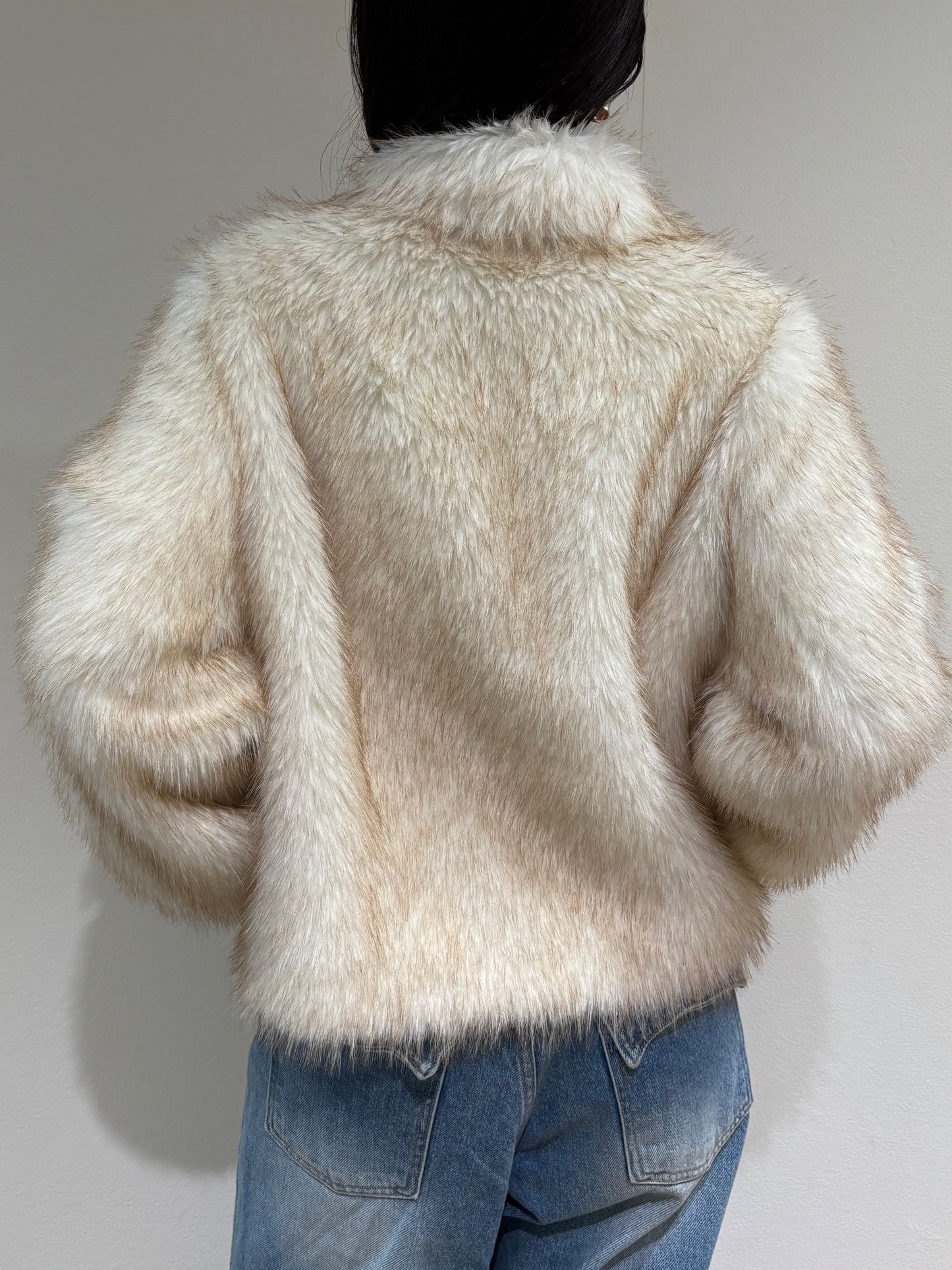 Soft fur jacket