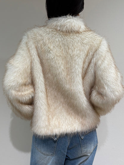 Soft fur jacket