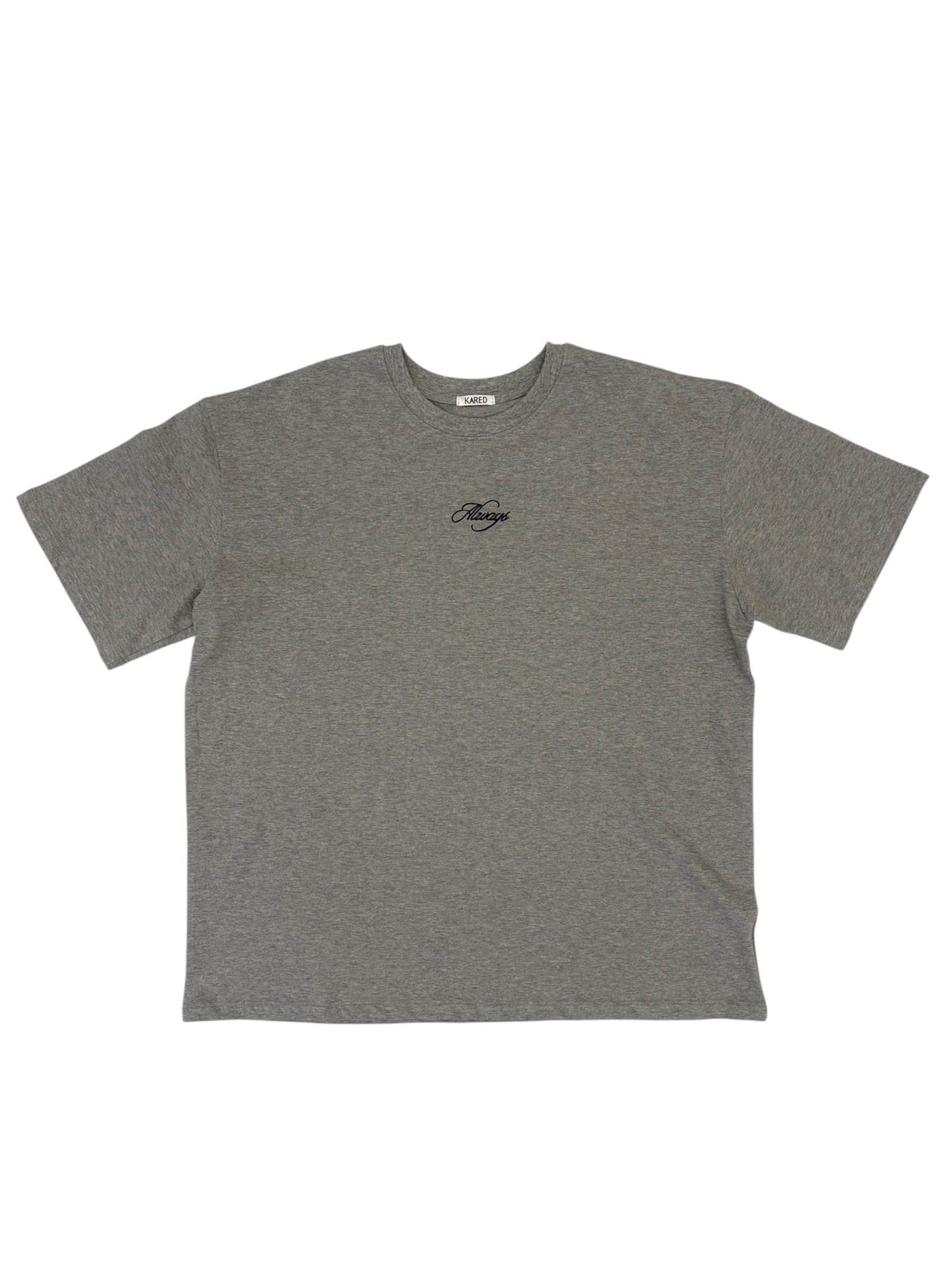 Back embroidery T-shirt