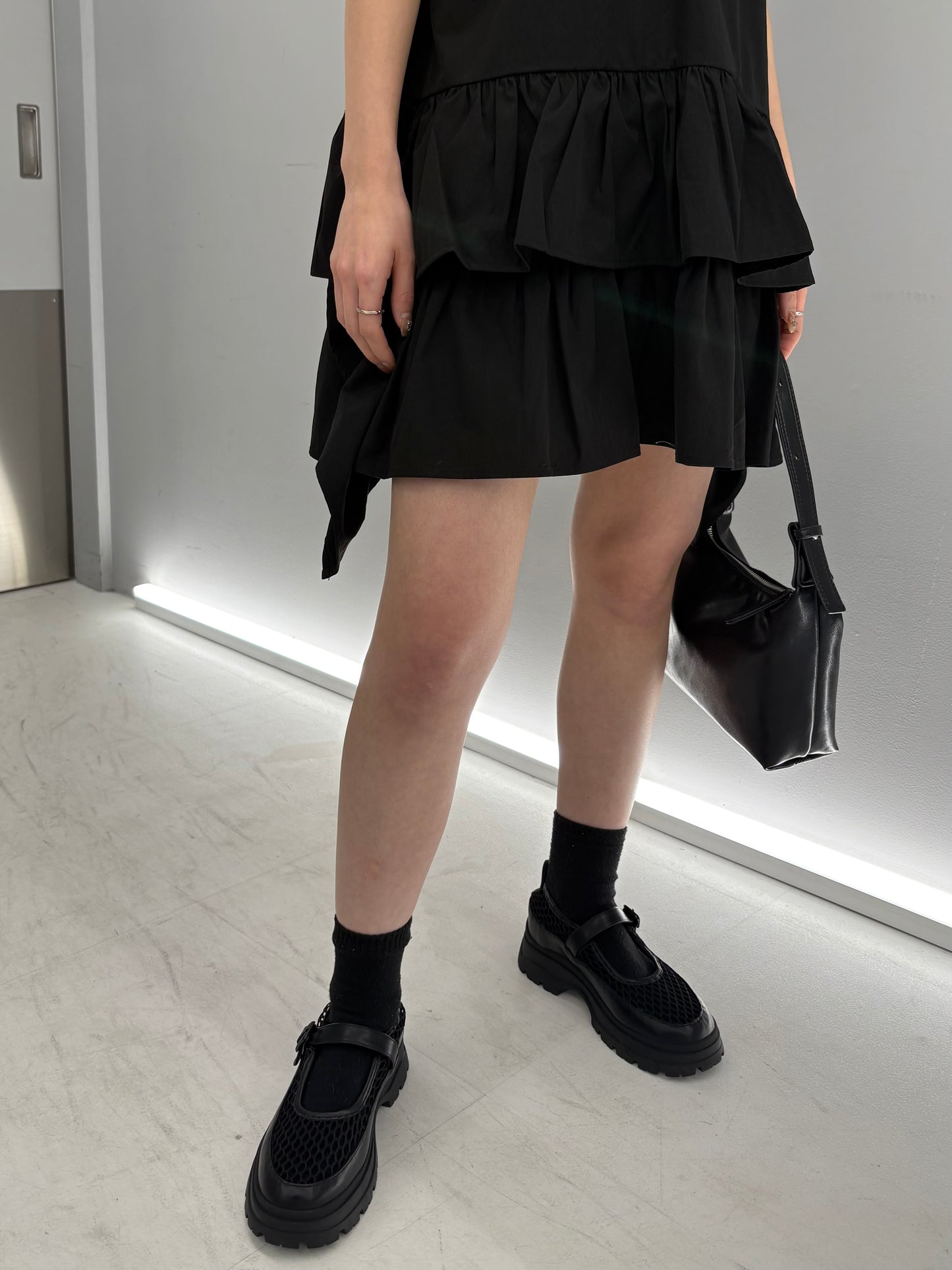 Ruffle shirt op