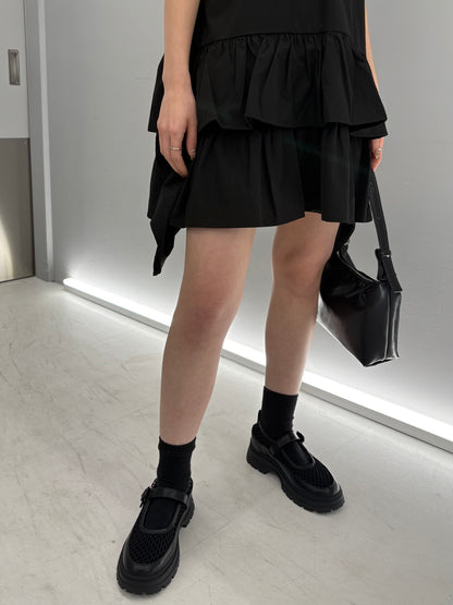 Ruffle shirt op