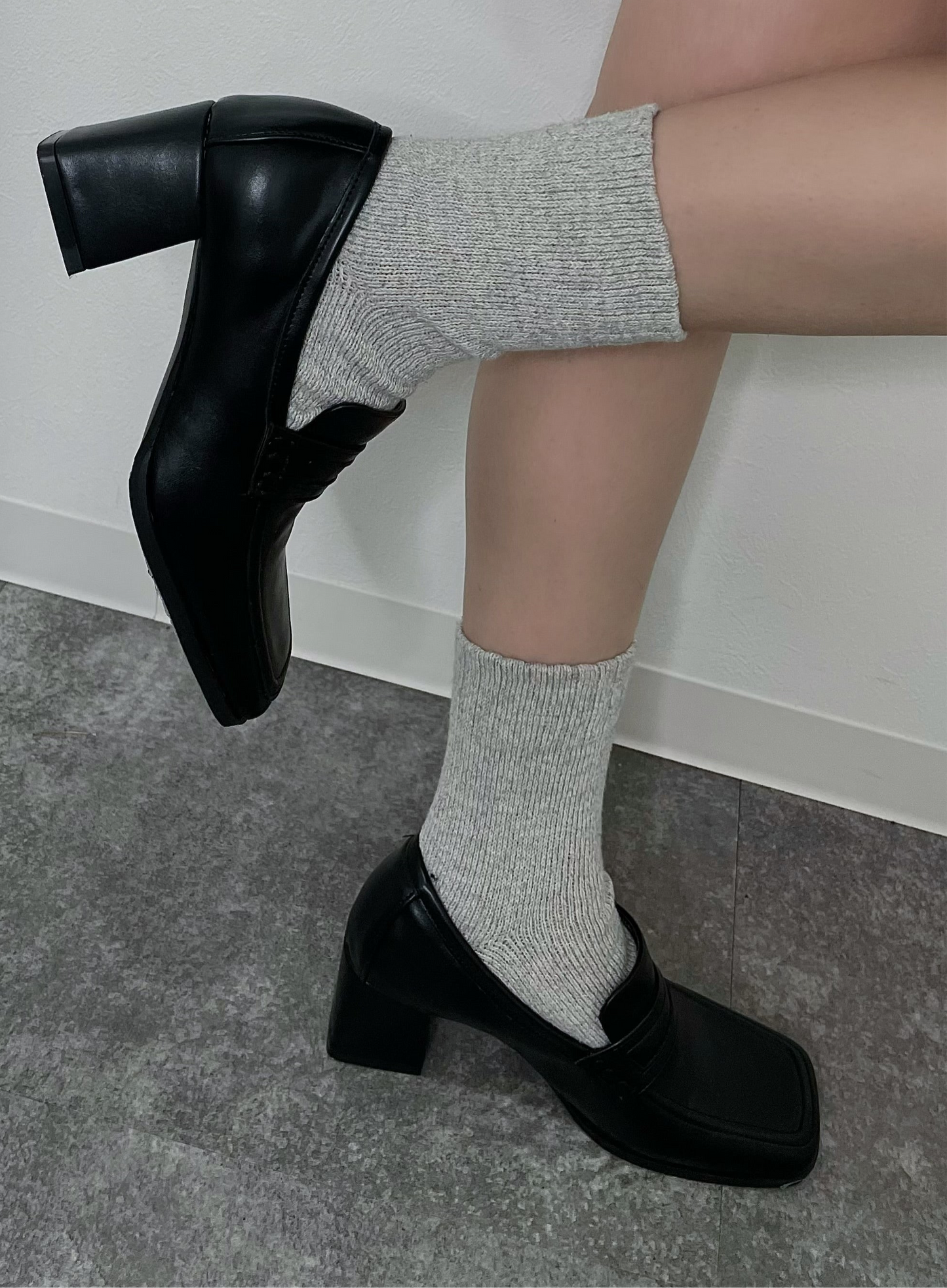 SQUARE TOE LOAFER