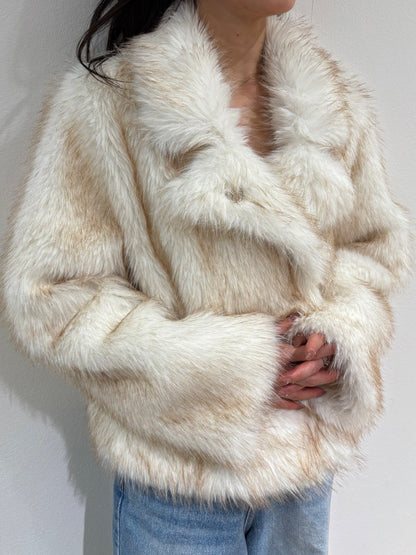 Soft fur jacket