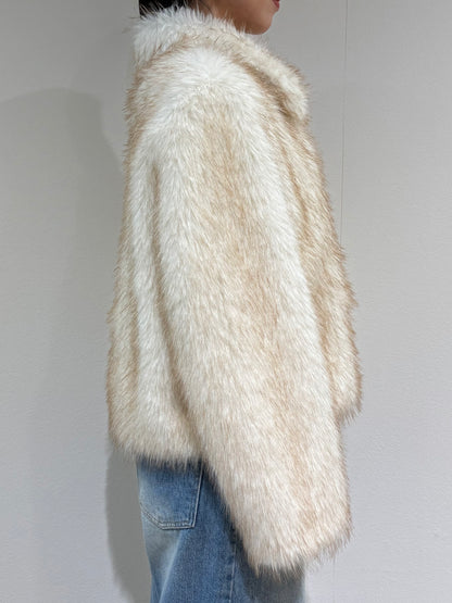 Soft fur jacket