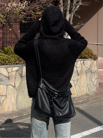 BALACLAVA SET KNIT
