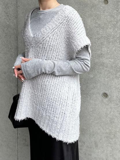 WOOL KNIT VEST