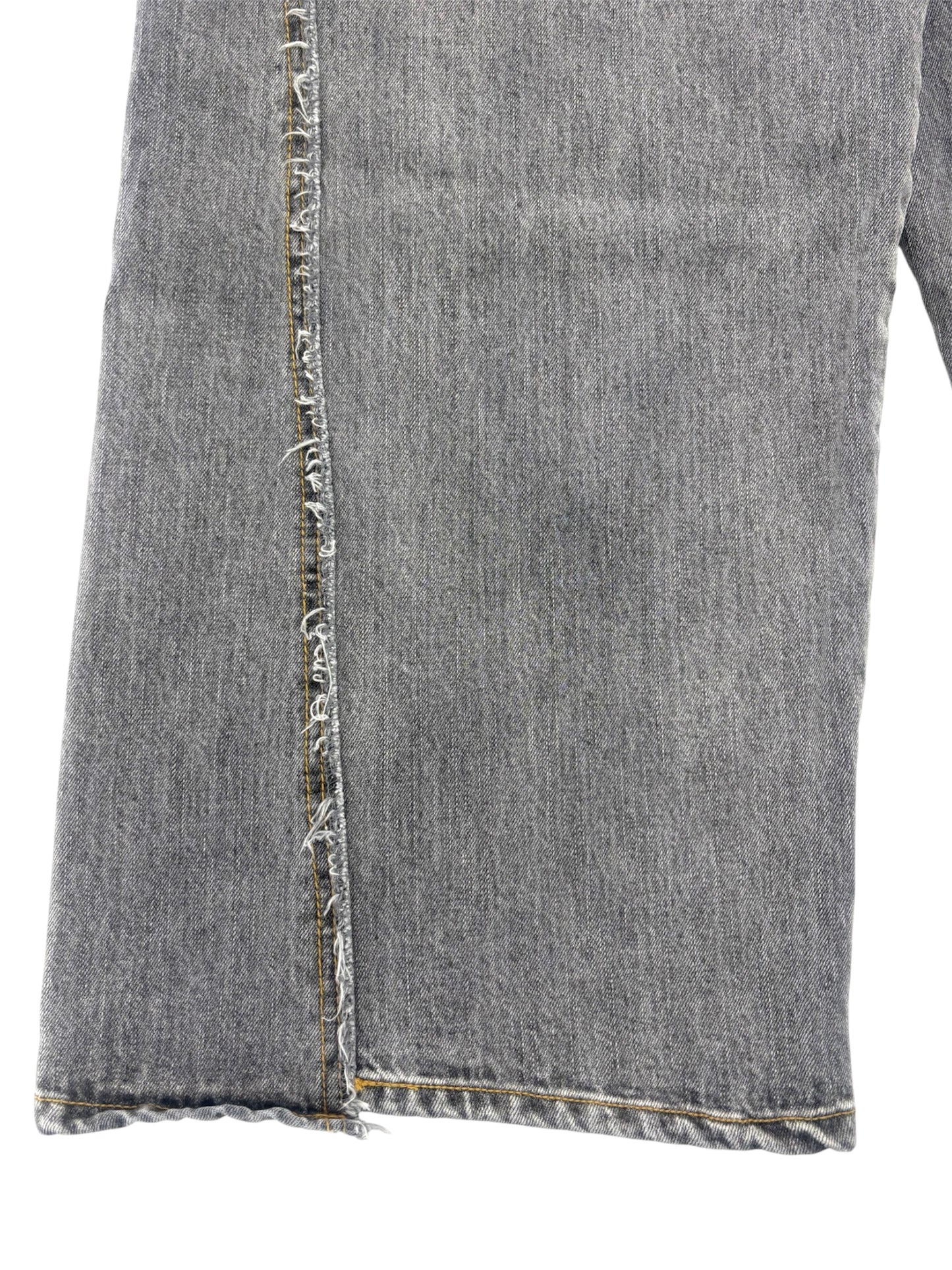 W pocket wide denim