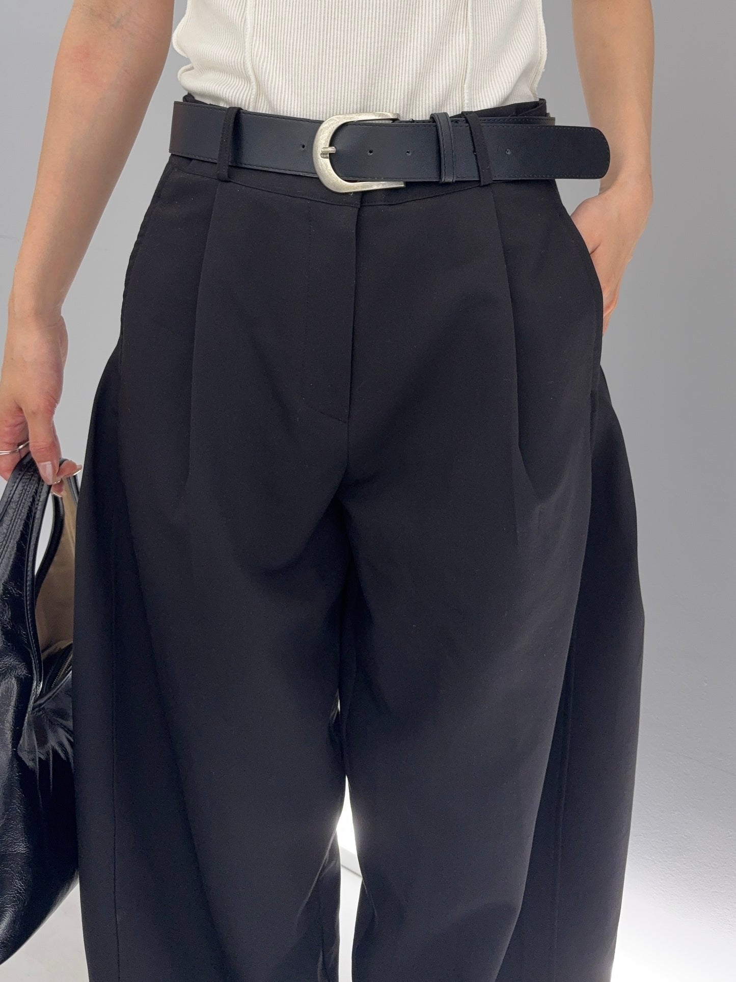 Balloon slacks pants