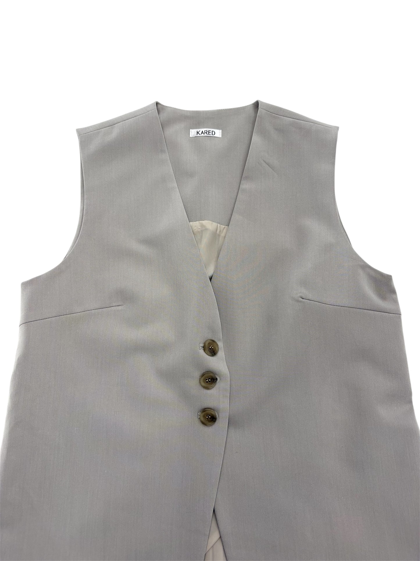 Basic long vest