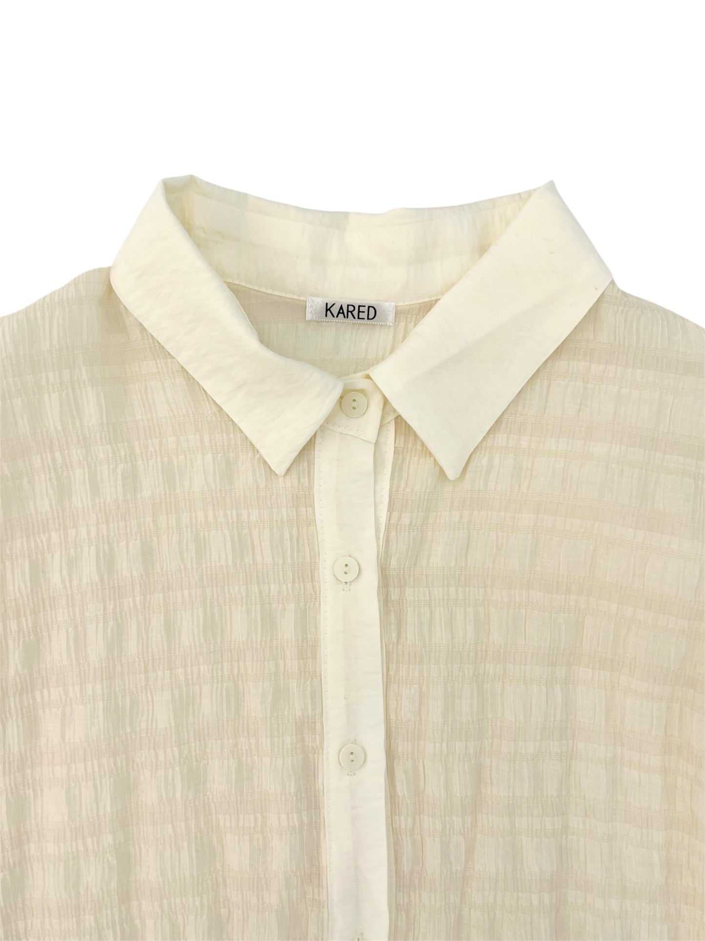 Sheer relax shirt
