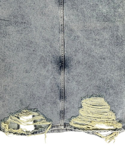 vintage denim long sk