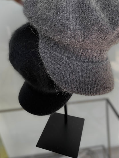 ANGOLA KNIT BERET