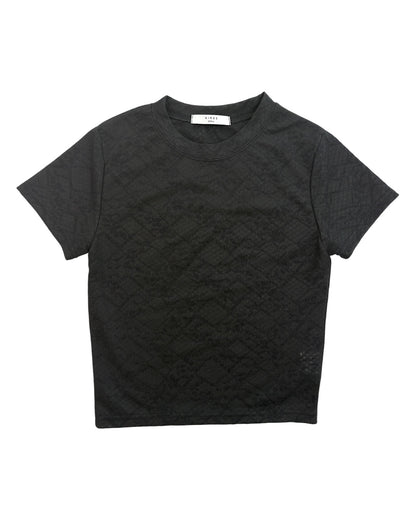 Lace sheer T-shirt