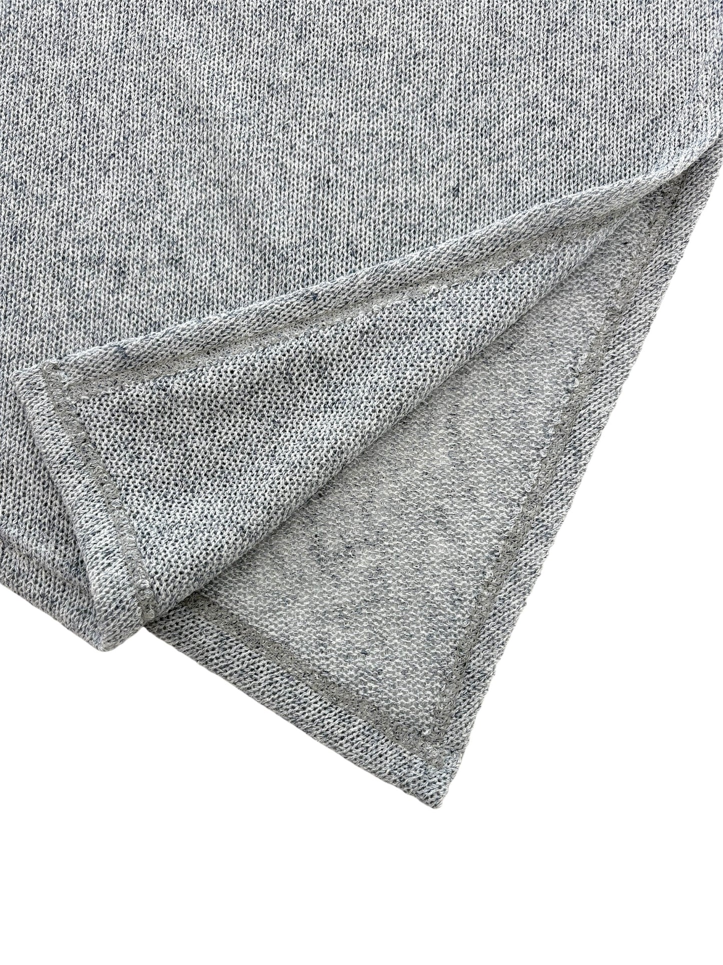 Summer knit poncho