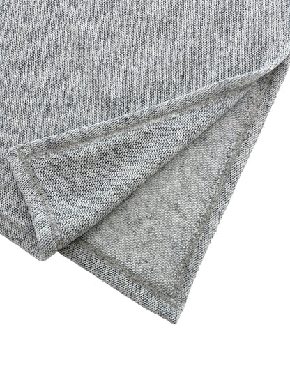Summer knit poncho