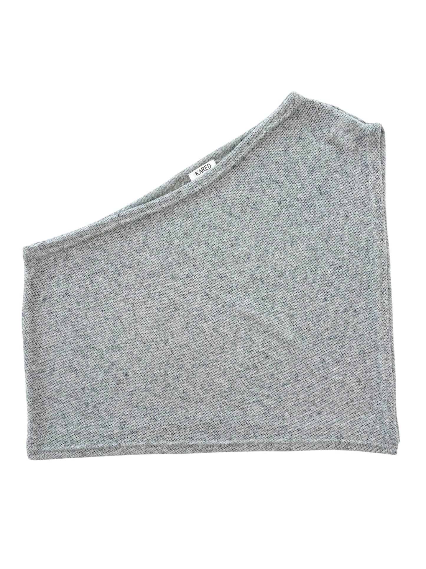 Summer knit poncho