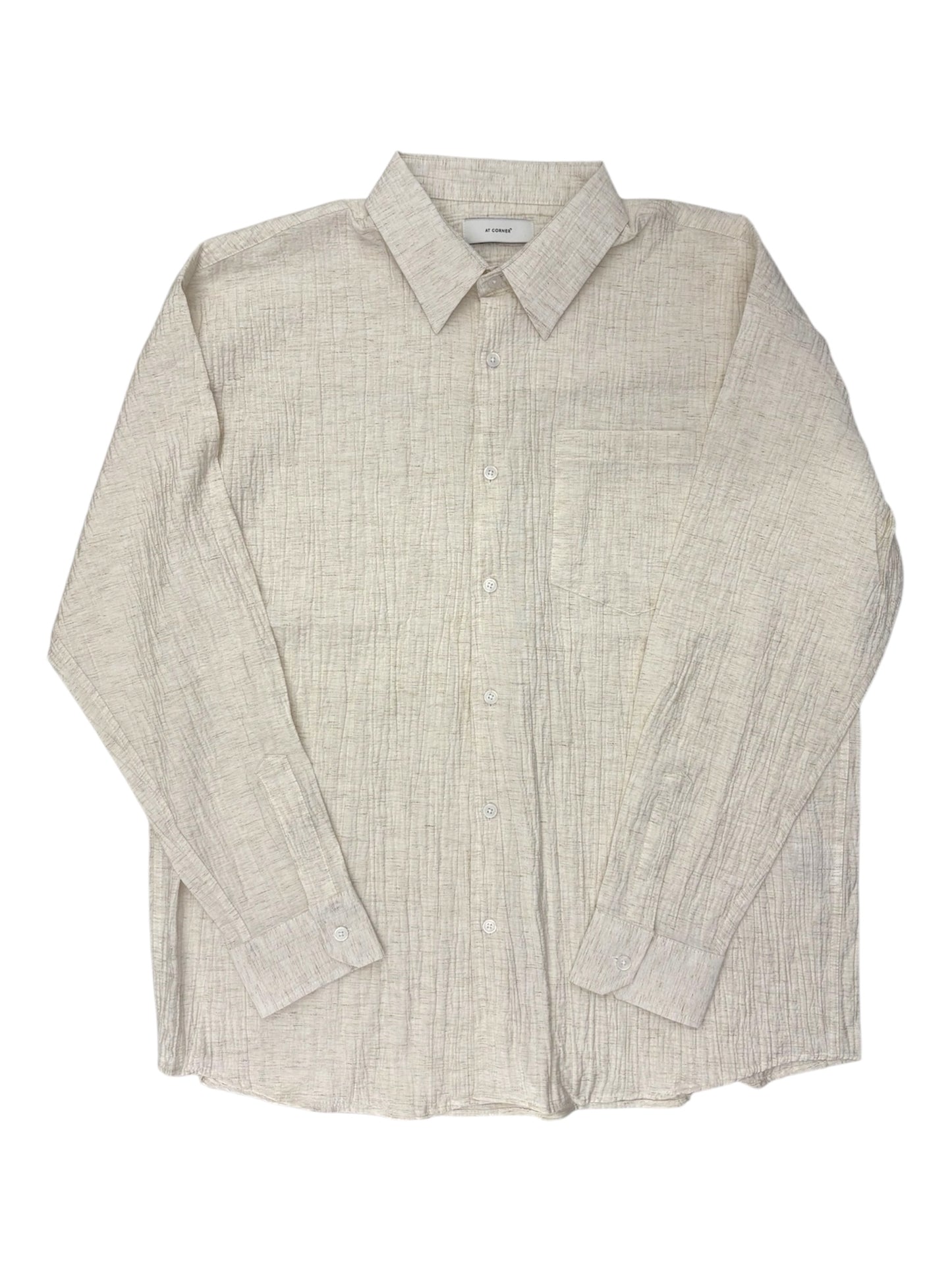 Over wrinkle shirt