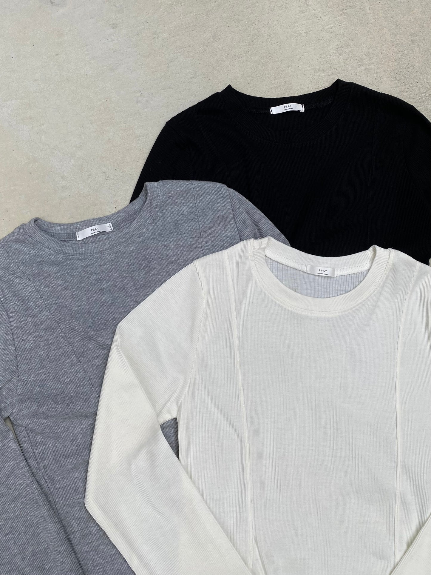 THUMBHOLE RIB TOPS