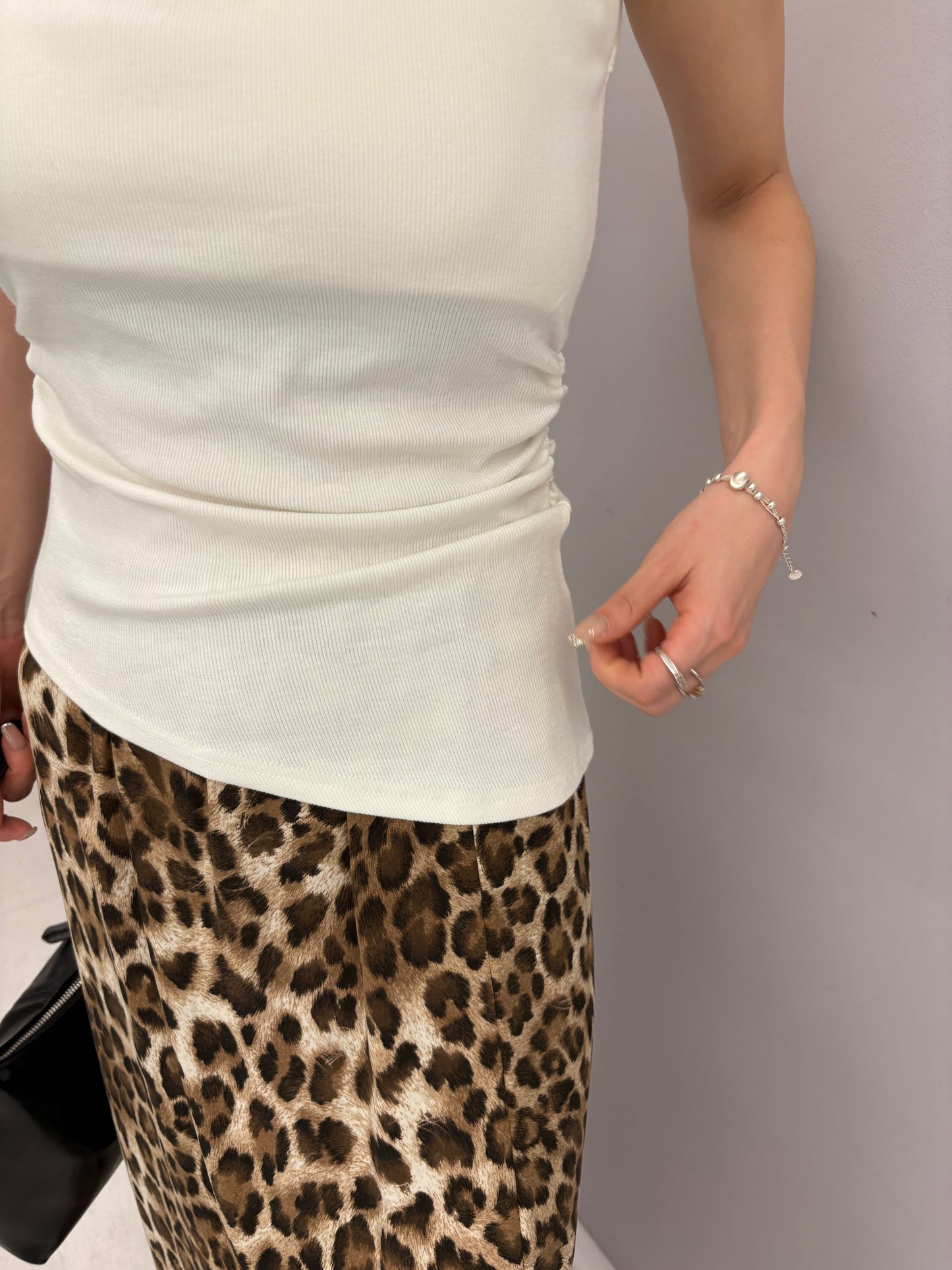 Asymmetry tank top