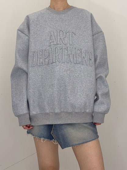 Art patch sweat tops