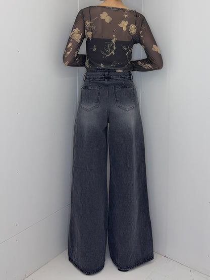 W button h/w jeans