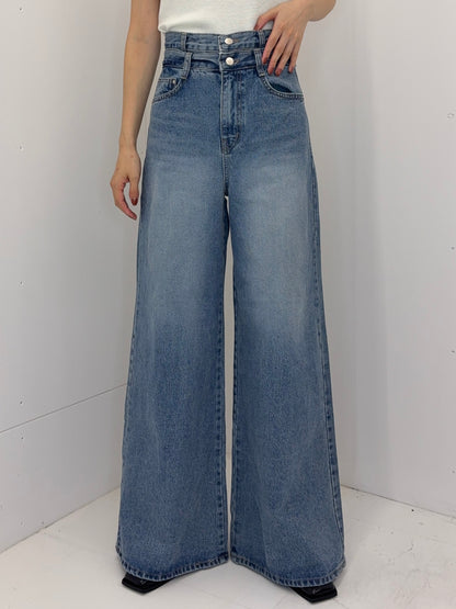 W button h/w jeans