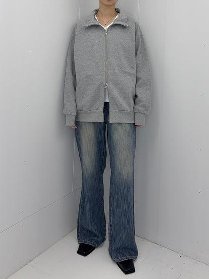 【KARED 1th ANNIVERSARY ITEM】LOGO ZIP UP SWEAT