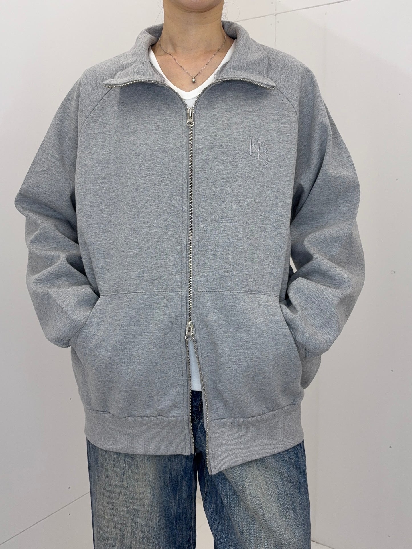 【KARED 1th ANNIVERSARY ITEM】LOGO ZIP UP SWEAT