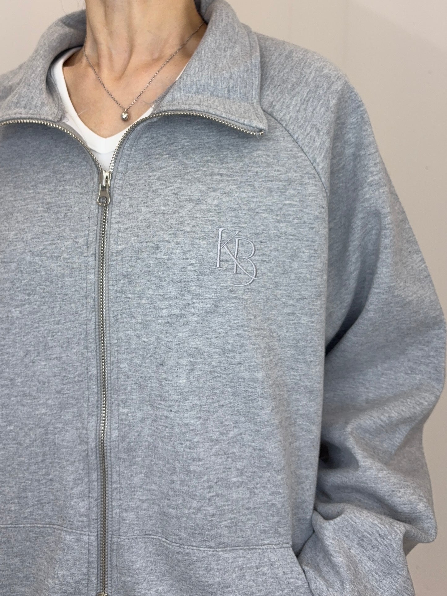 【KARED 1th ANNIVERSARY ITEM】LOGO ZIP UP SWEAT