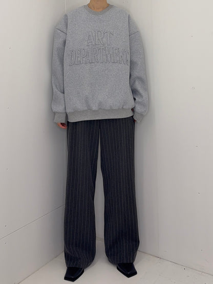 Art patch sweat tops