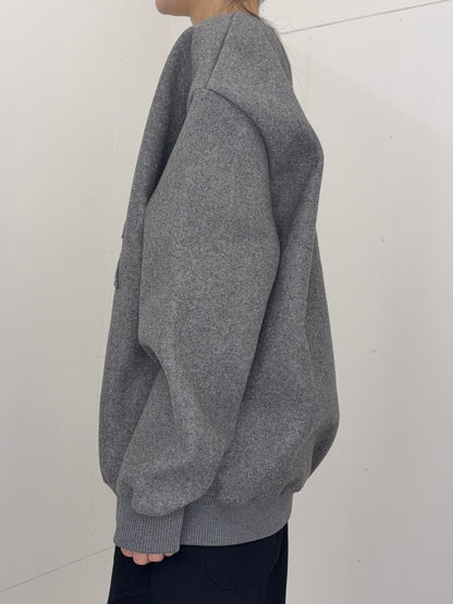 Art patch sweat tops