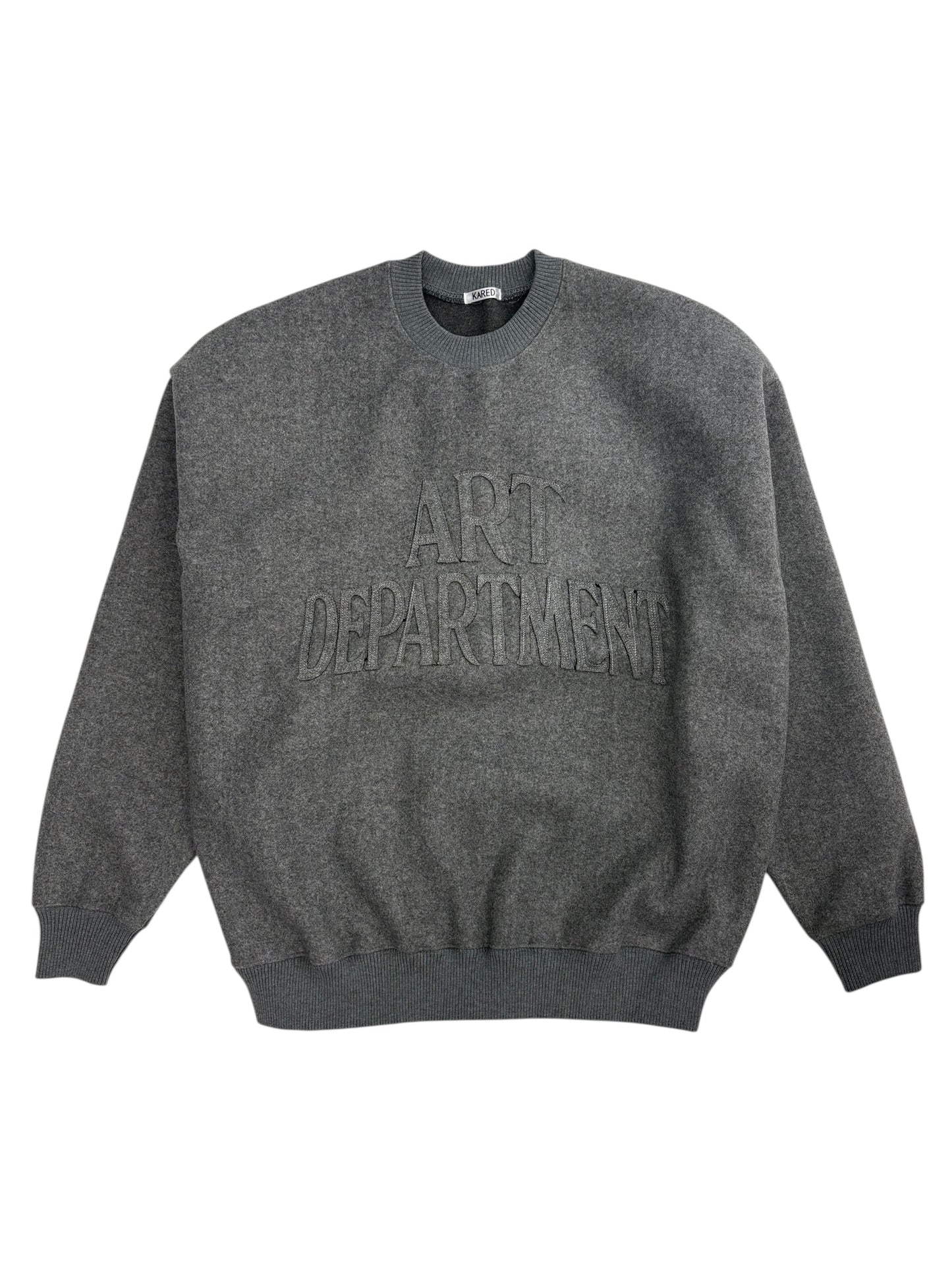 Art patch sweat tops