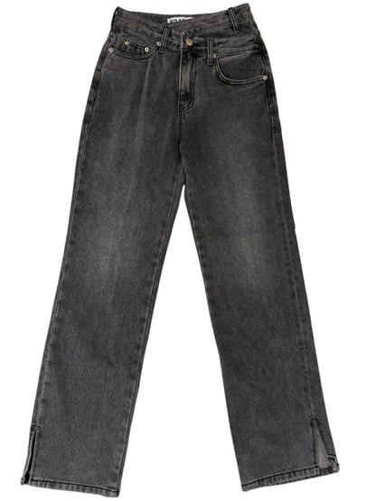 Unbalance h/w straight jeans