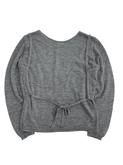 Bustier set knit tops