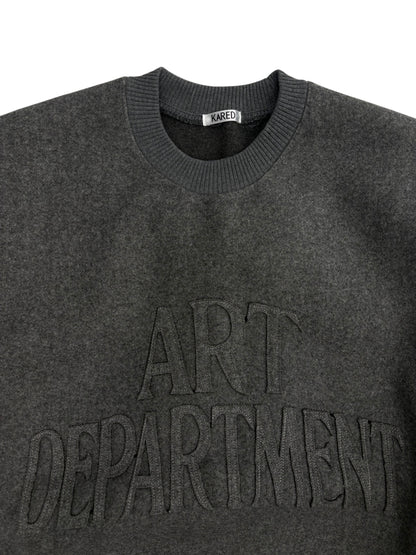 Art patch sweat tops