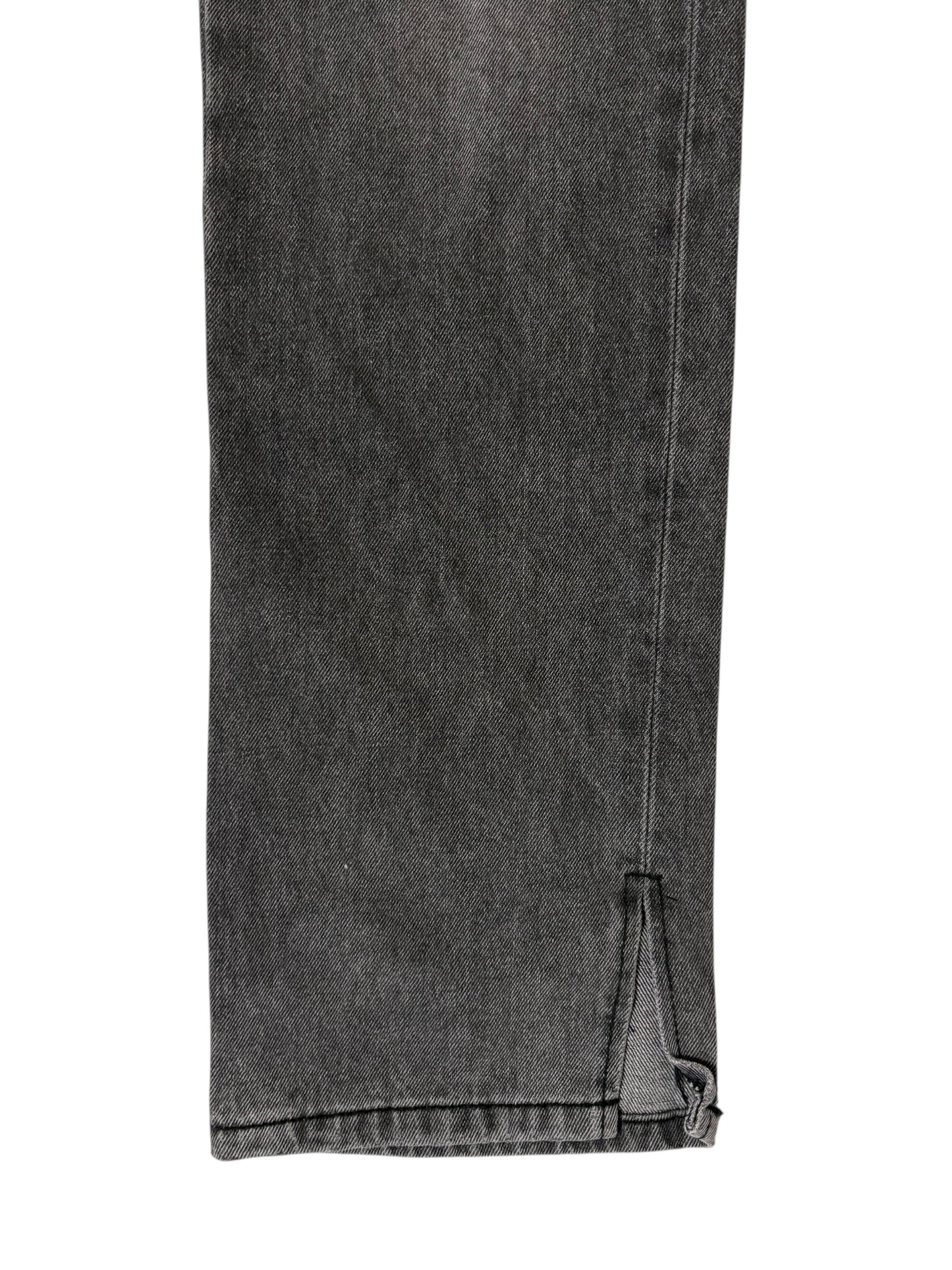 Unbalance h/w straight jeans